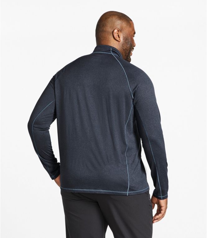 Men's Bean's Quick Dry Trail Tee 1/4 Zip