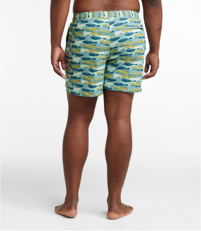Men's Vacationland Stretch Swim Trunks, 6