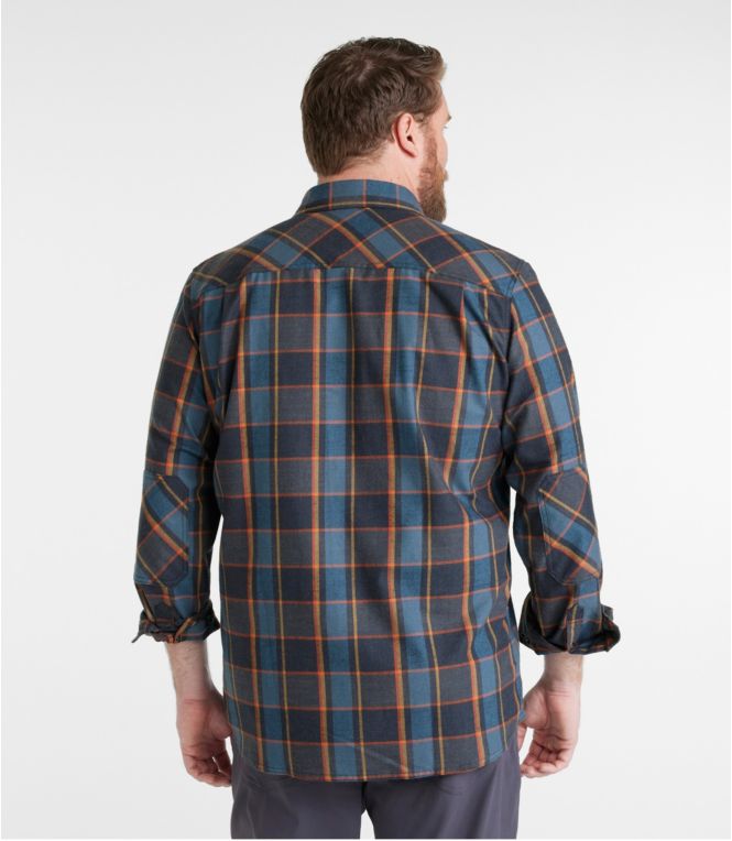 Men's Katahdin Performance Flannel Shirt, Slightly Fitted