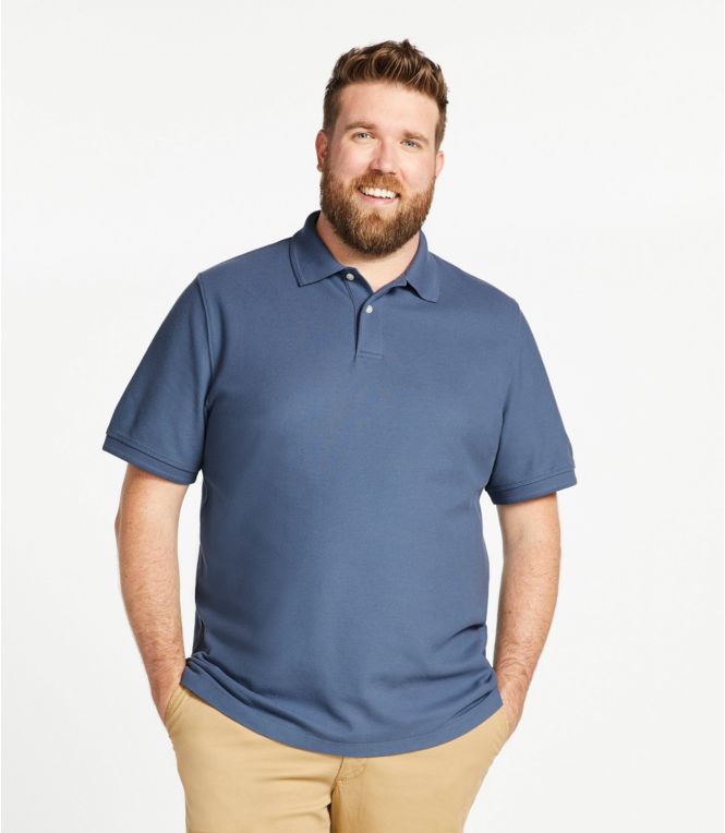 Men's Premium Double L® Polo Banded, Short-Sleeve Without Pocket