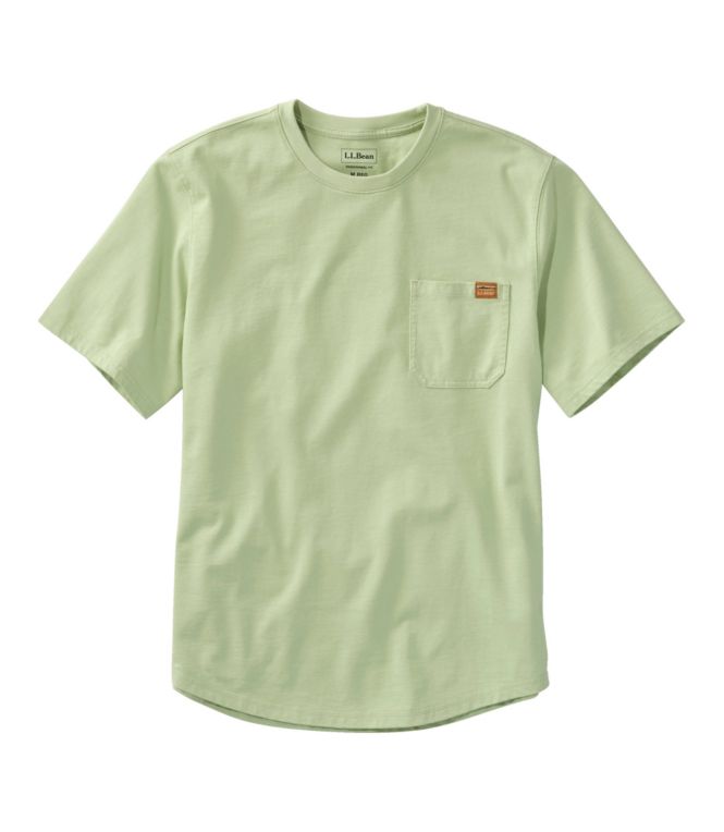 Men's BeanBuilt Cotton Tees, Pocket, Short-Sleeve, Graphic