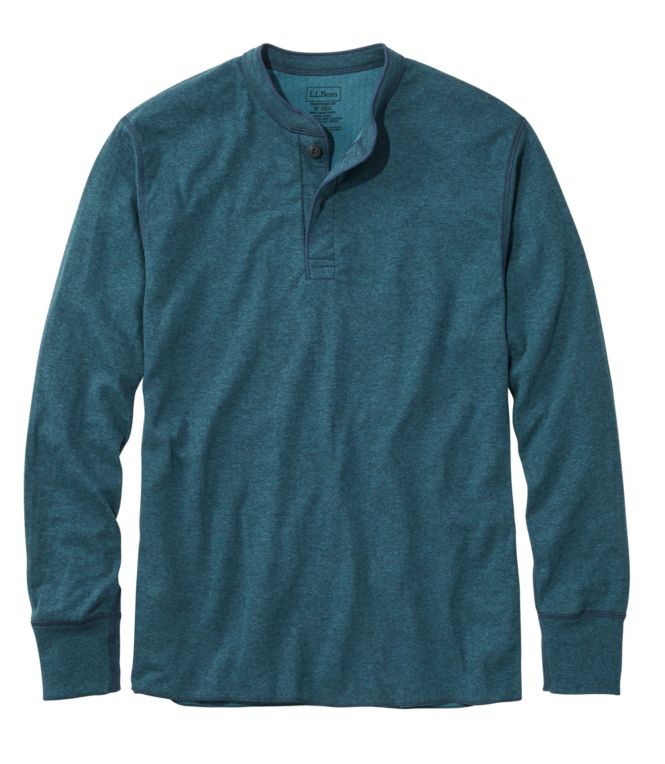 Men's Two-Layer River Driver's Shirt®, Traditional Fit Henley