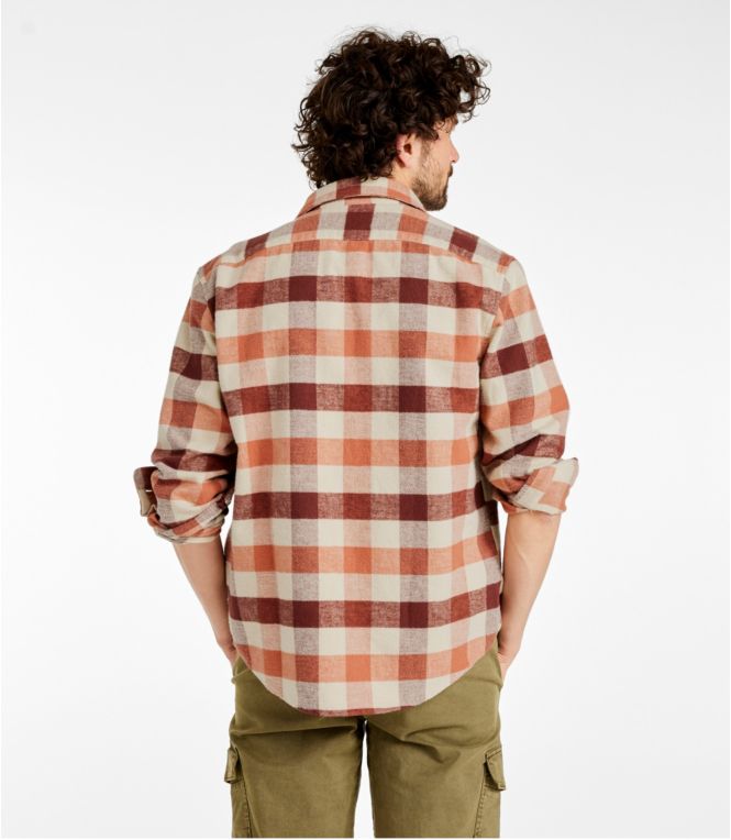 Men's Signature 1933 Chamois Cloth Shirt, Slim Fit, Pattern