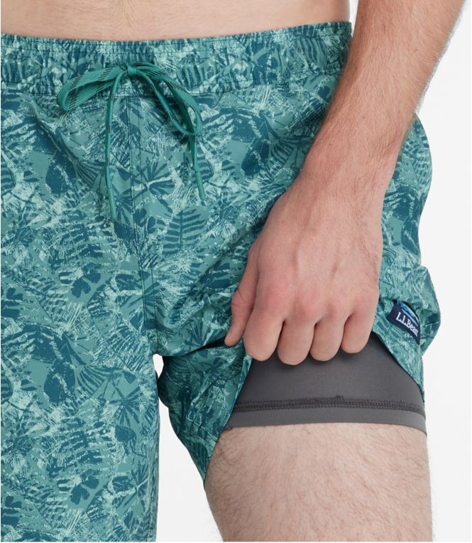 Men's Vacationland Stretch Swim Trunks, 6