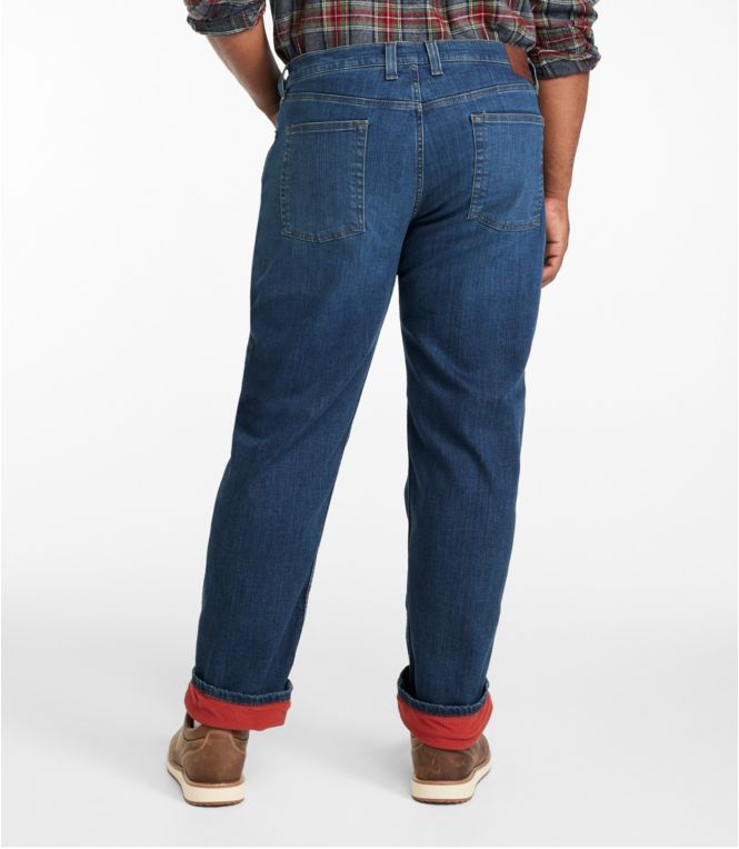 Men's BeanFlex® Jeans, Standard Athletic Fit, Fleece-Lined
