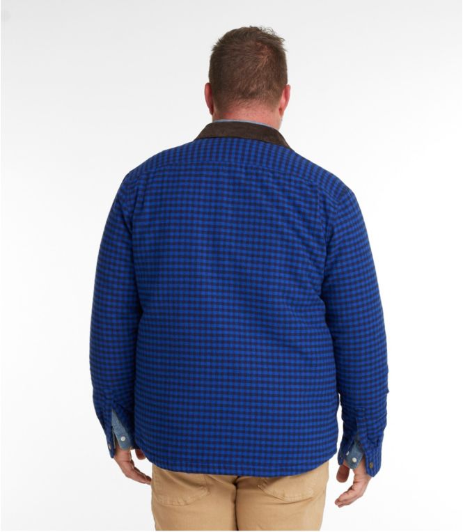 Men's Signature 1933 Chamois Cloth Shirt, Lined, Pattern