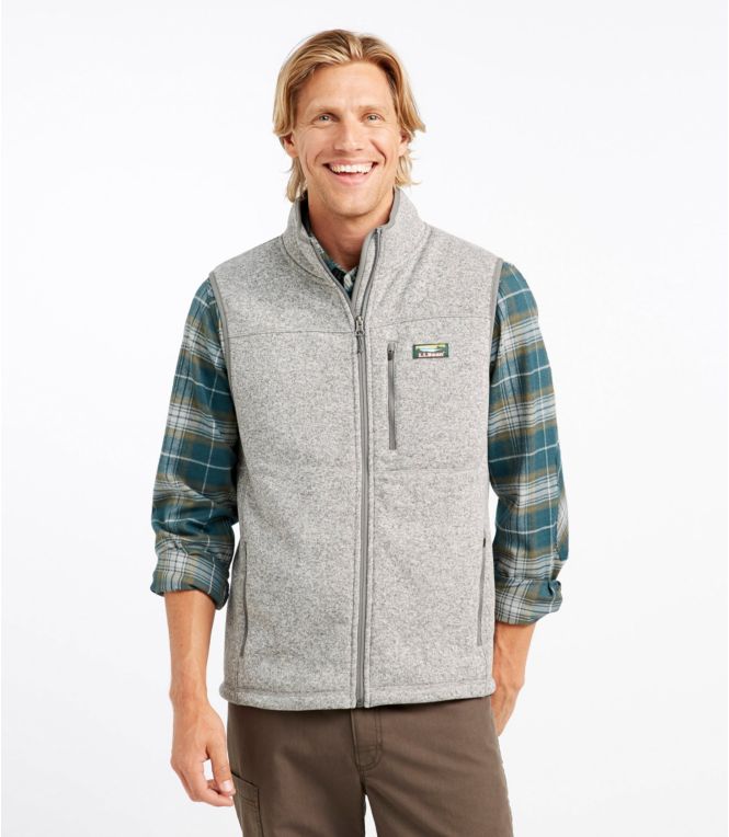 Men's Bean's Sweater Fleece Vest