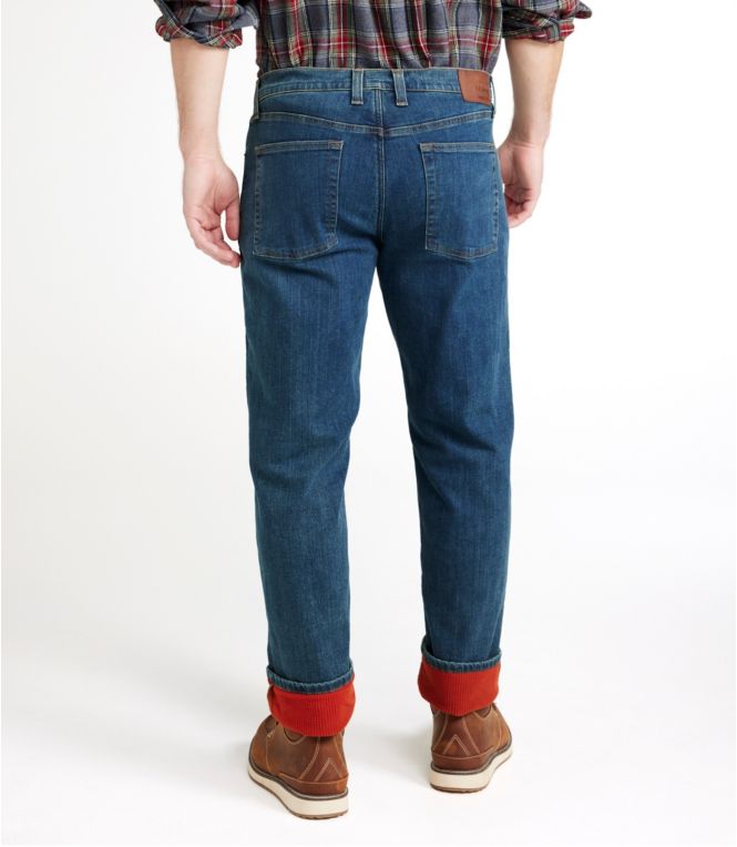 Men's BeanFlex® Jeans, Standard Athletic Fit, Fleece-Lined