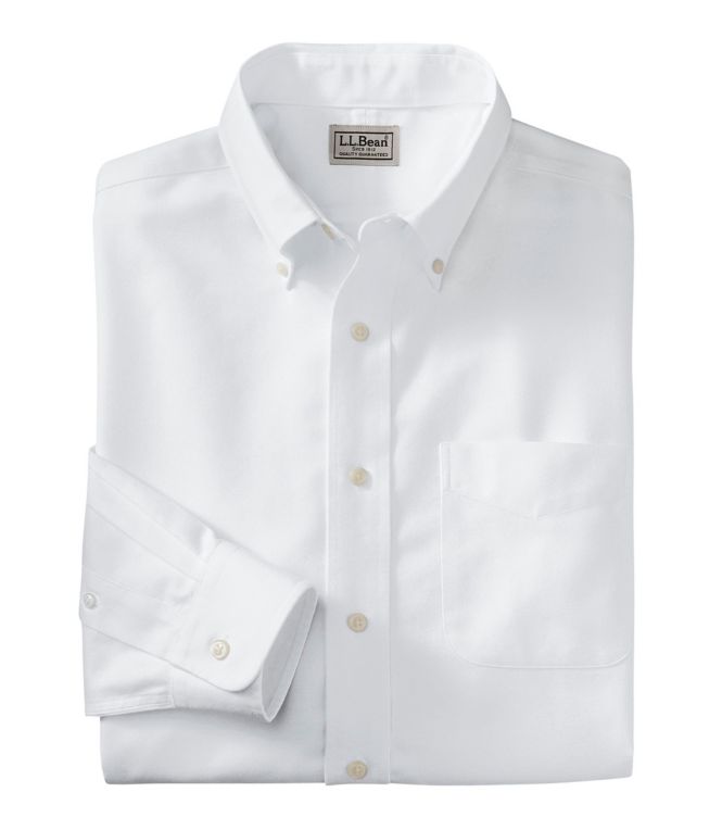 Men's Wrinkle-Free Classic Oxford Cloth Shirt, Traditional Fit