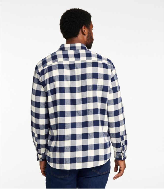 Men's Wicked Soft Flannel Shirt, Slightly Fitted Untucked Fit