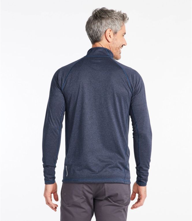 Men's Bean's Quick Dry Trail Tee 1/4 Zip