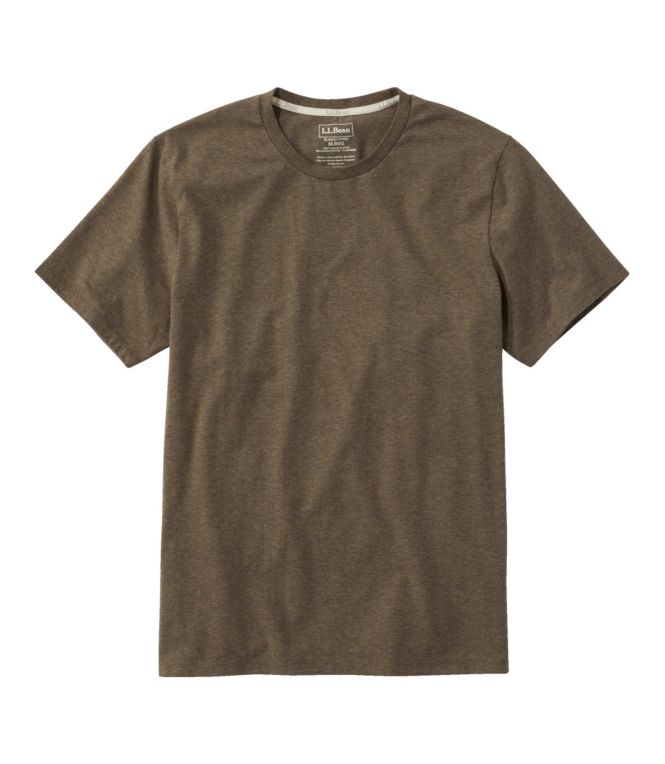 Men's Comfort Stretch Pima Tee Shirt, Short-Sleeve
