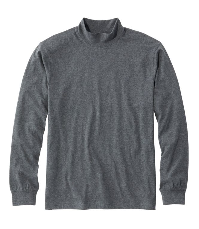 Men's Carefree Unshrinkable Mockneck Shirt