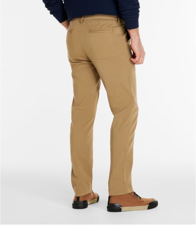 Men's Comfort Stretch Chino Pants, Slim Fit, Straight Leg