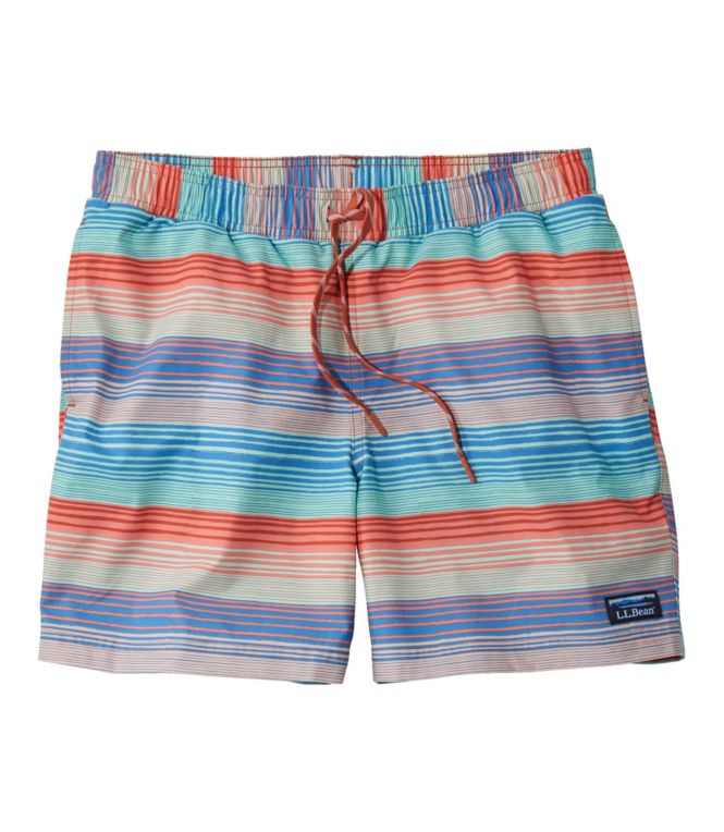 Men's Vacationland Stretch Swim Trunks, 6