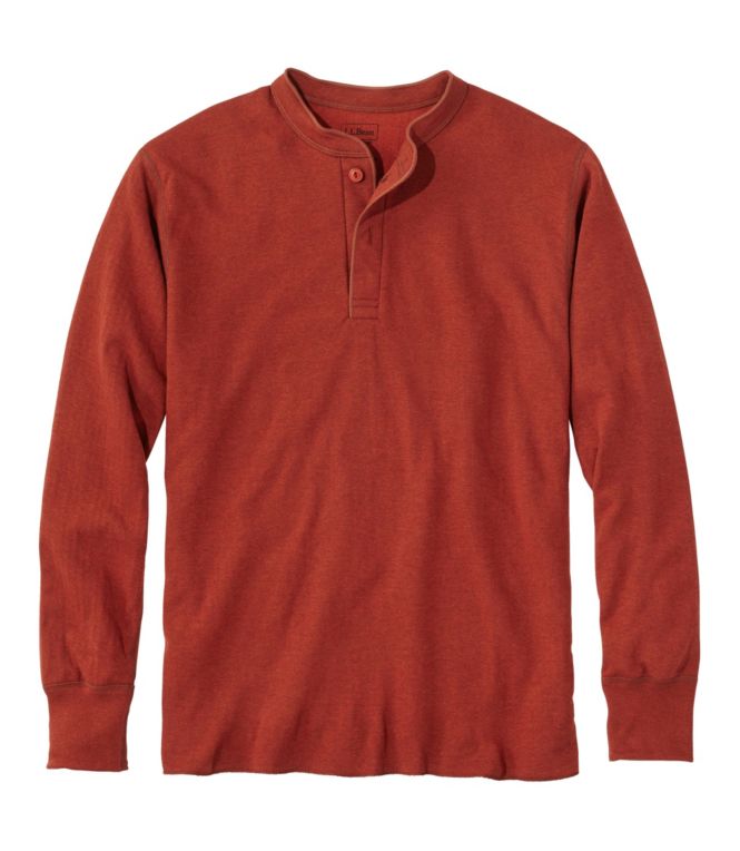 Men's Two-Layer River Driver's Shirt®, Traditional Fit Henley