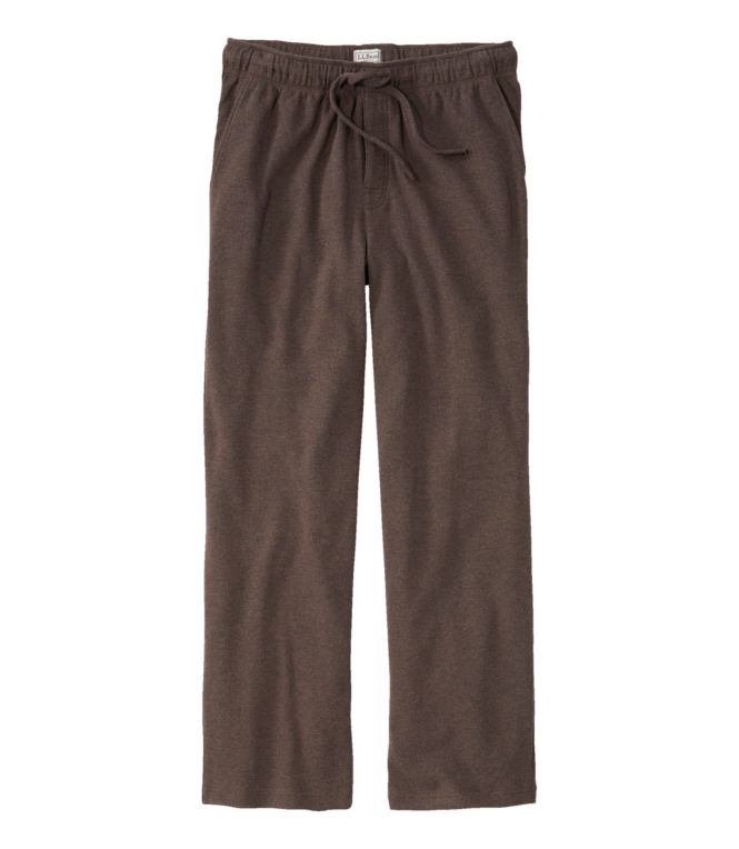 Men's Bean's Cotton Knit Pajamas, Sleep Pants