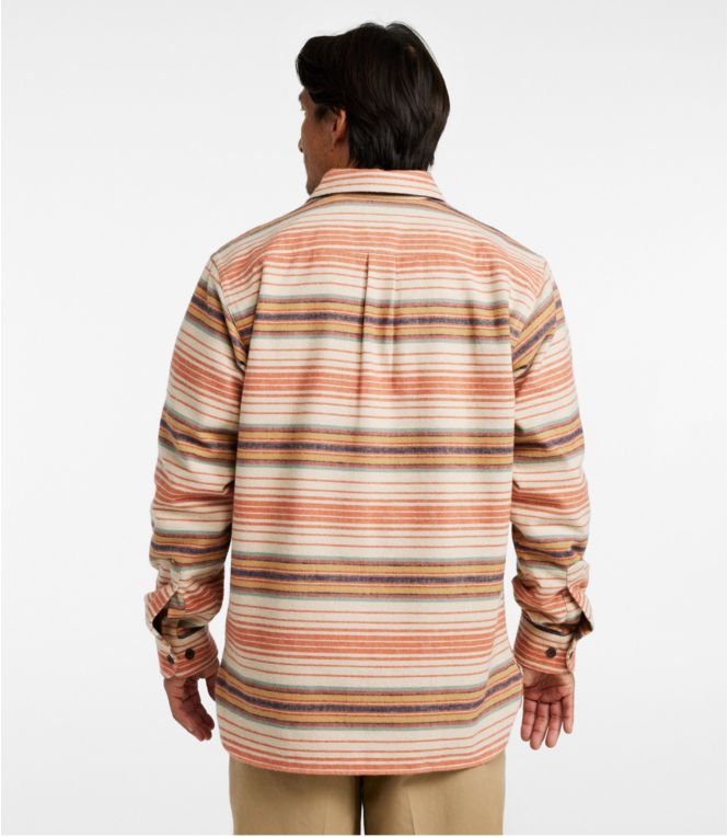Men's Chamois Shirt, Traditional Fit, Stripe