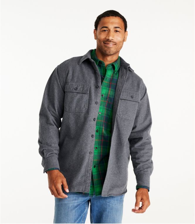 Men's Chamois Shirt, Traditional Fit