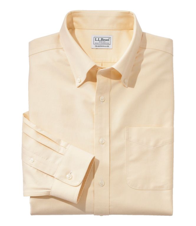 Men's Wrinkle-Free Classic Oxford Cloth Shirt, Traditional Fit