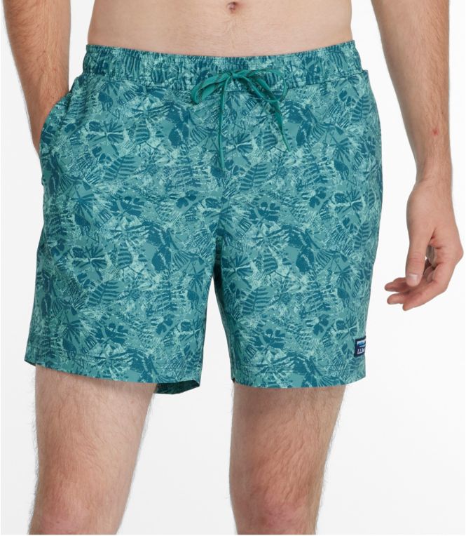 Men's Vacationland Stretch Swim Trunks, 6