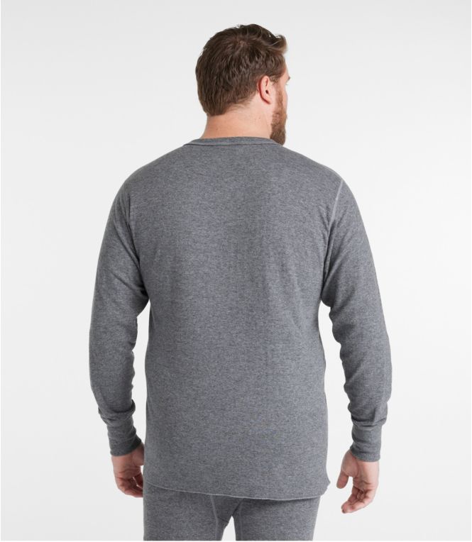Men's Double-Layer Underwear, Crewneck