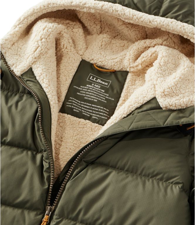 Women's Mountain Classic Down Coat, Sherpa-Lined