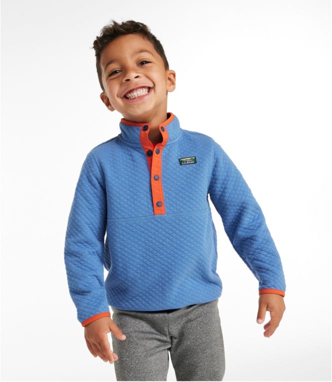 Infants' and Toddler's Quilted Quarter-Snap Pullover
