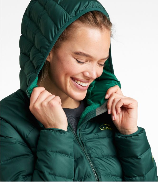 Women's Bean's Down Hooded Jacket
