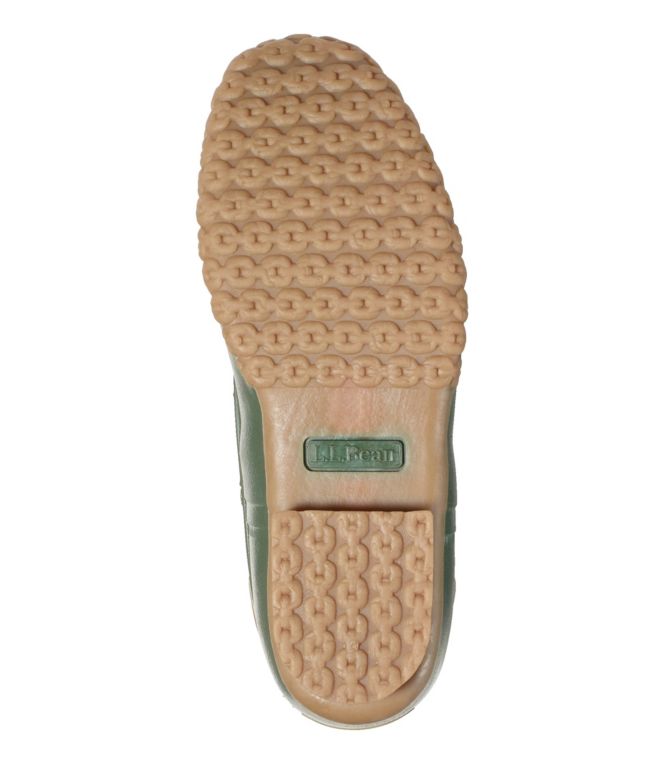 Men's Bean Boots, Canvas Rubber Mocs