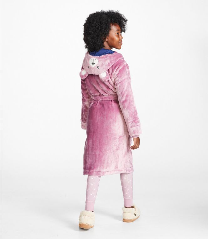 Kids' Cozy Animal Robe, Hooded