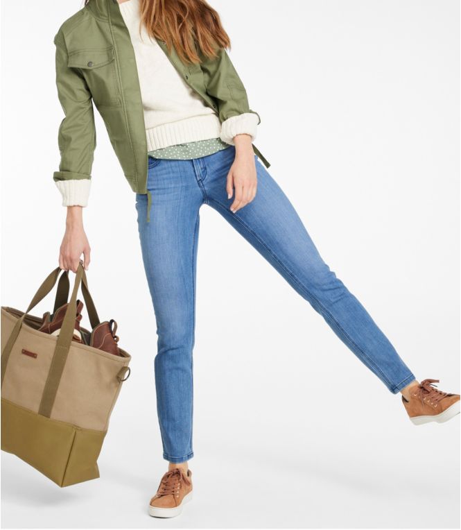 Women's BeanFlex® Jeans, Mid-Rise Skinny-Leg