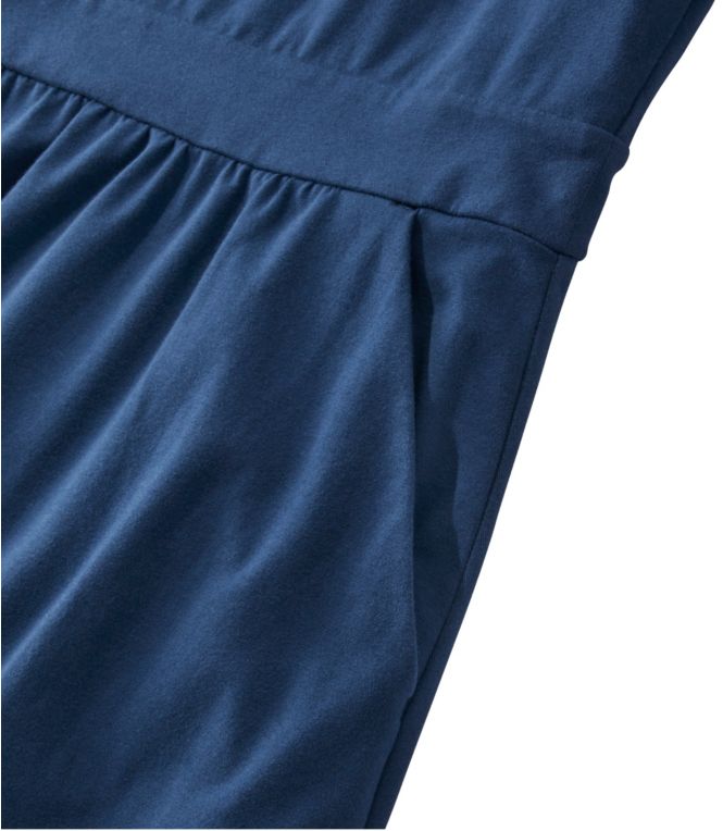 Women's Easy Cotton Fit-and-Flare Dress