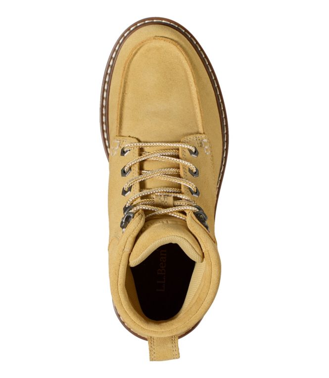 Women's Stonington Boots, Suede Moc-Toe