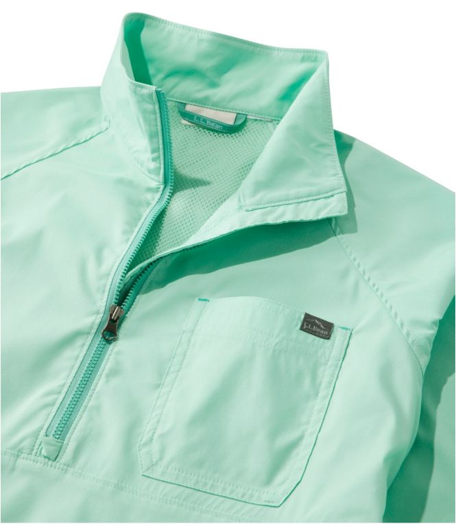 Women's Everyday SunSmart® Woven Shirt, Quarter-Zip Pullover