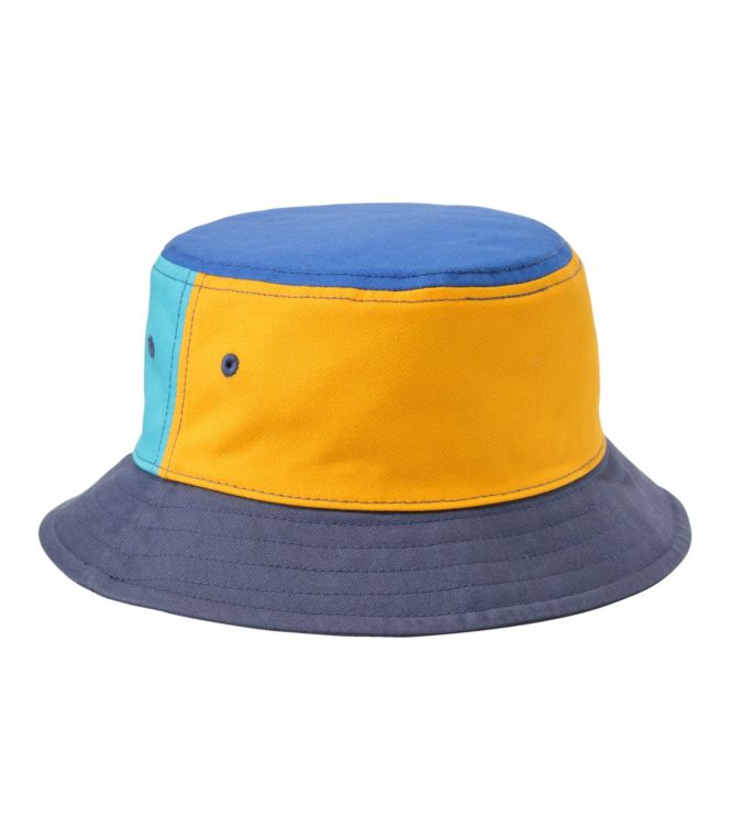 Kids' Bean's Reversible Cotton Bucket Hat