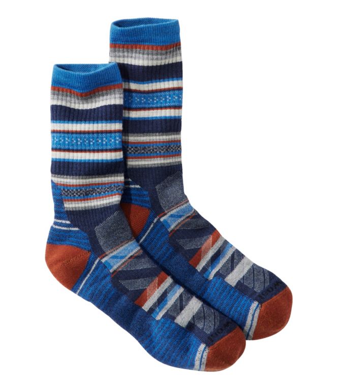 Men's Smartwool Hike Light Cushion Panorama Socks, Crew