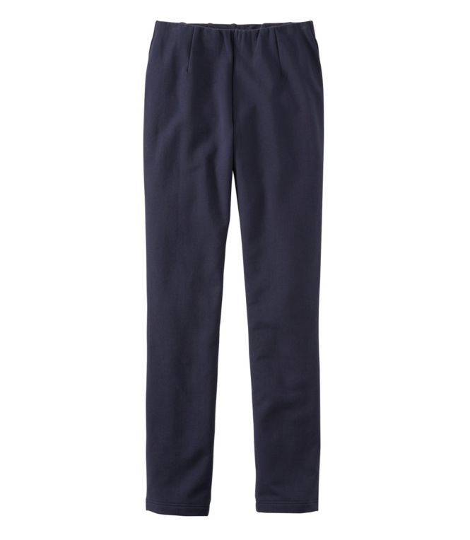 Women's Perfect Fit Pants, Fleece-Backed Slim-Leg