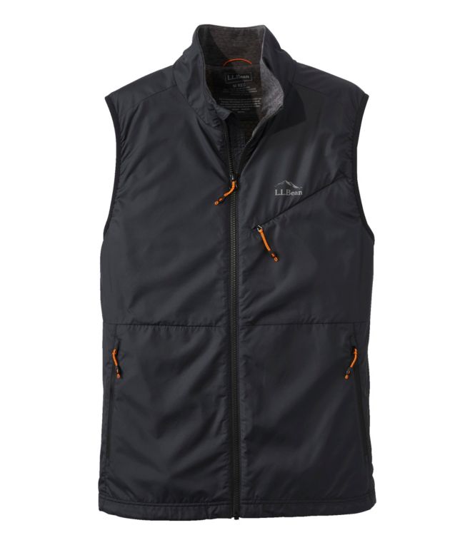 Men's Bean's Performance Fleece-Lined Windbreaker Vest