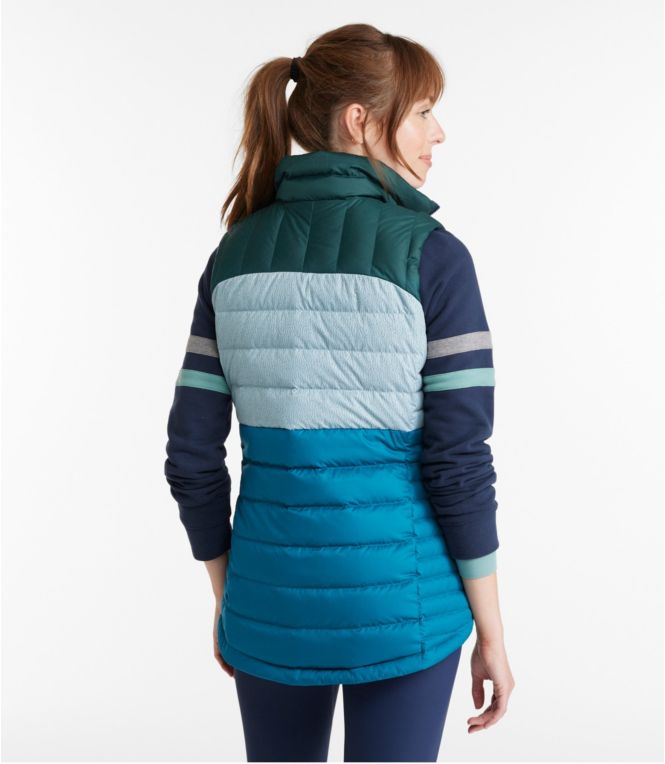Women's Bean's Down Vest, Reflective