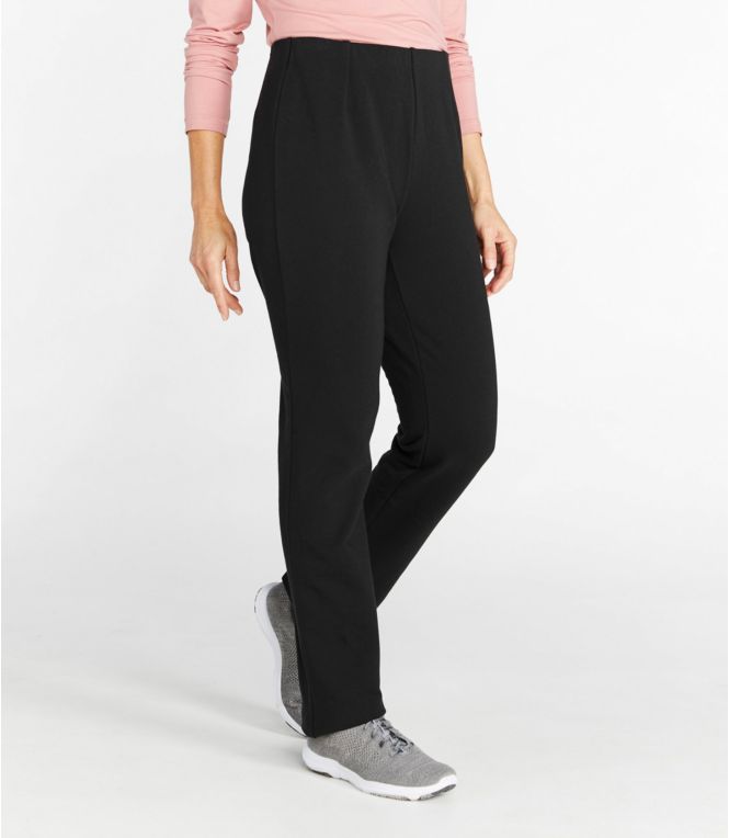 Women's Perfect Fit Pants, Fleece-Backed Slim-Leg