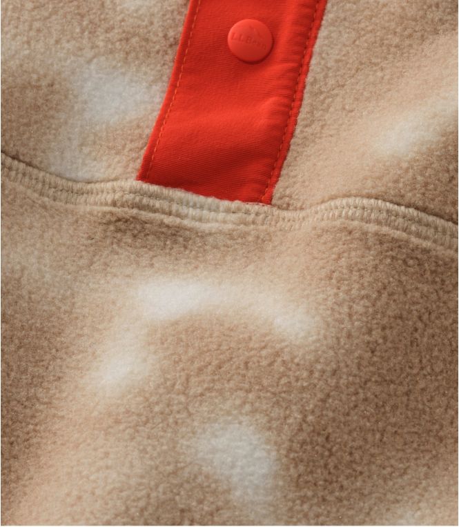 Adults' Bean's Classic Fleece Pullover, Print