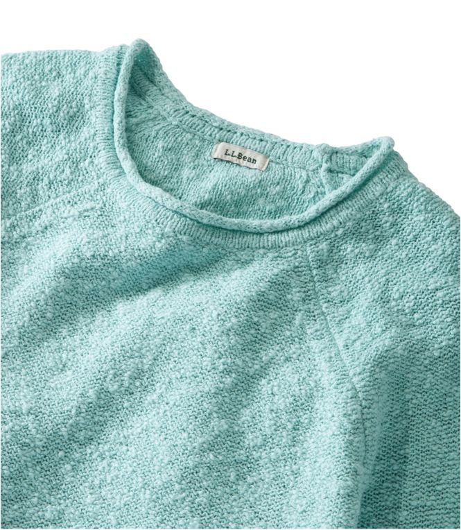 Women's Midweight Cotton Slub Rollneck Pullover