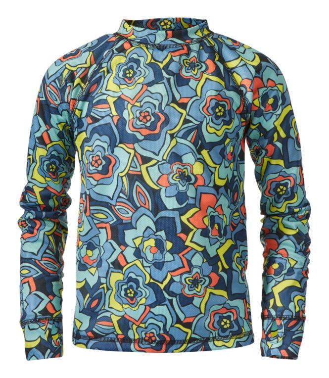 Kids' Wicked Warm Midweight Long Underwear, Top Print