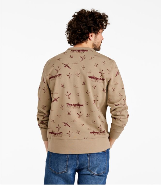 Men's Signature Rugged Crewneck Sweatshirt, Print