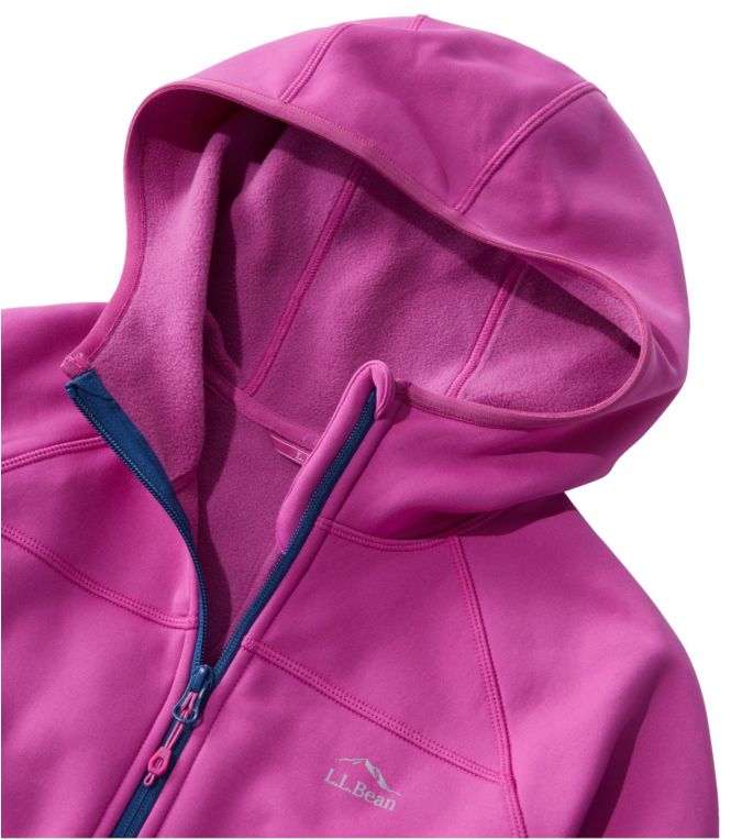 Women's PrimaLoft ThermaStretch Fleece Jacket, Hooded Full-Zip