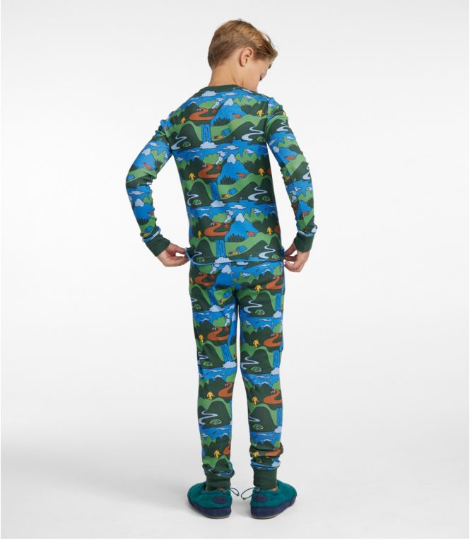 Kids' Organic Cotton Fitted Pajamas
