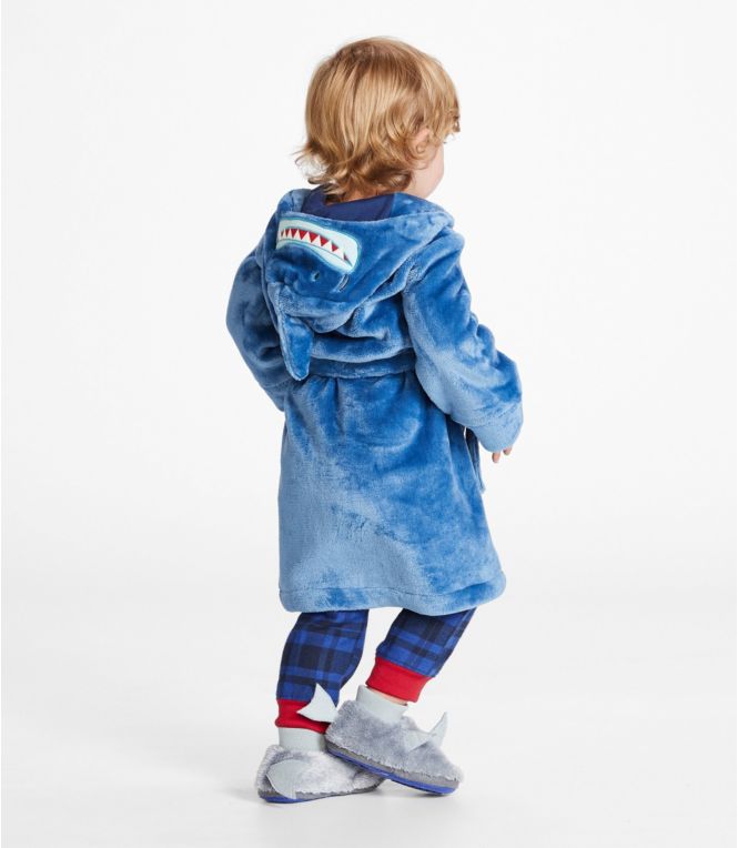 Toddlers' Cozy Animal Robe, Hooded