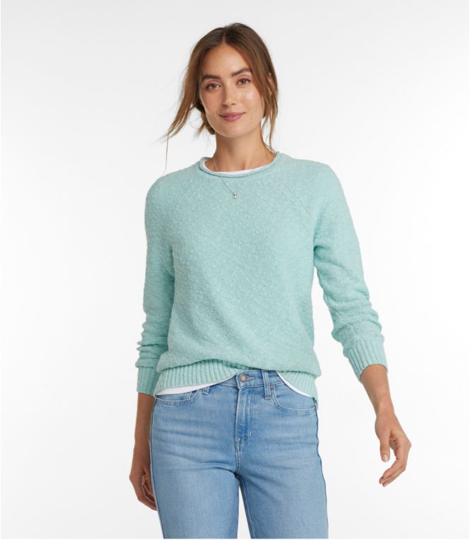 Women's Midweight Cotton Slub Rollneck Pullover