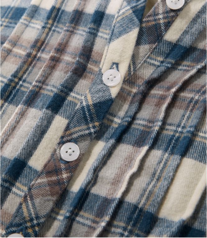 Women's Scotch Plaid Flannel Nightgown